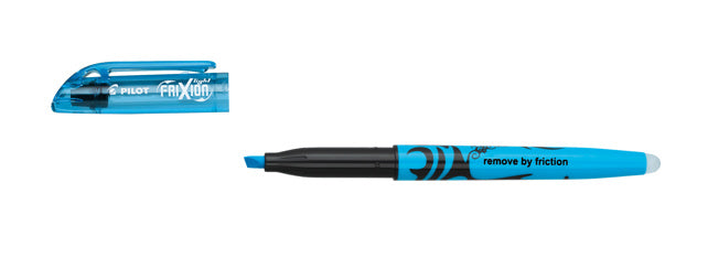 PILOT Textmarker FriXion Light 4136 mit Keilspitze 1-3.8 mm hellblau