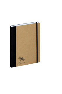 PAGNA Notizbuch Pur 26067 DIN A5 192 Blatt kariert naturbraun