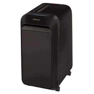 FELLOWES Aktenvernichter Powershred® LX221 2x12 mm Mikroschnitt schwarz