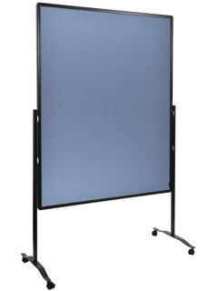 LEGAMASTER Moderationswand Premium Plus 120 x 150 cm blaugrau