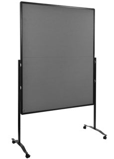 LEGAMASTER Moderationswand Premium Plus klappbar 120 x 150 cm grau