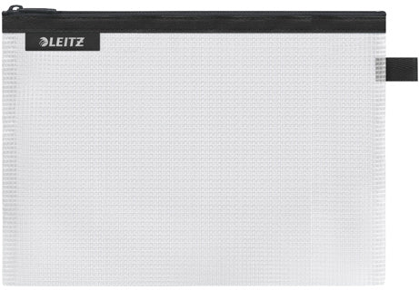 LEITZ Zipbeutel Traveller WOW 4025 M 170 x 240 mm transparent/schwarz