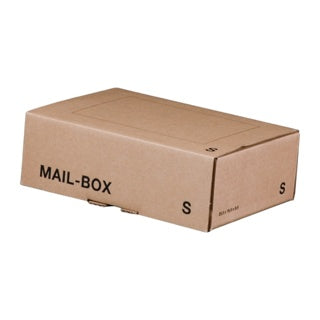 SMARTBOXPRO Versandkarton MailBox S 255 x 185 x 85 mm braun