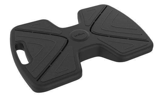 UNILUX Fußstütze Updown stufenlos neigbar 45 x 30 cm schwarz