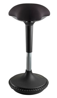 UNILUX Bürohocker Moove höhenverstellbar 63-89 cm schwarz