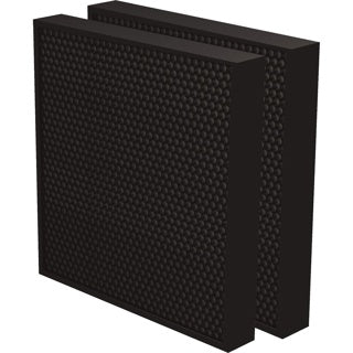 FELLOWES Aktivkohlefilter AeraMAX 2 Stück für AeraMAX Pro III und AeraMAX Pro IV schwarz