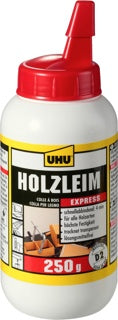 UHU Holzleim express 48585 250 g weiß