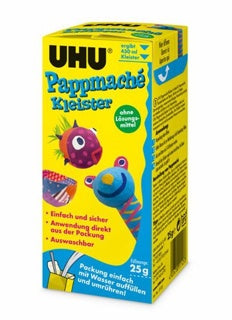 UHU Pappmaché-Kleister 51125 25 g transparent