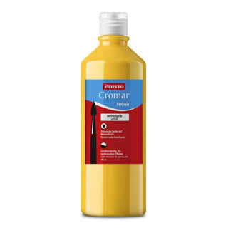 ARISTO Flüssigmalfarbe Cromar AR30920 500 ml mittelgelb