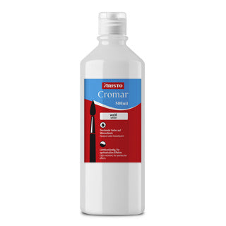 ARISTO Flüssigmalfarbe Cromar AR30930 500 ml weiß