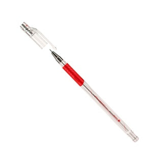 OFFICEPOINT Gelschreiber mit Kappe 0.6 mm (M) rot