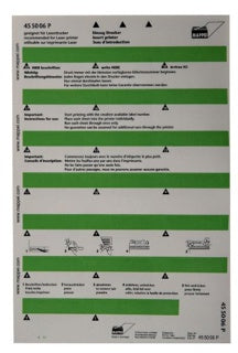 MAPPEI Selbstklebeprintreiter 455006P 100 Stück 55 x 10 mm grün