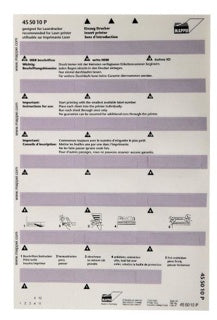 MAPPEI Selbstklebeprintreiter 455010P 100 Stück 55 x 10 mm hellviolett