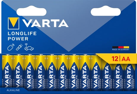 VARTA Batterie Longlife Power 12 Stück Typ AA