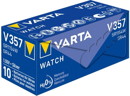 VARTA Batterie Professional Electronics V357/SR44 1 Stück im Blister