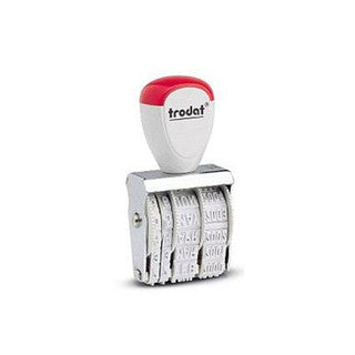 TRODAT Datumstempel Classic 1000 Monat in Buchstaben 3mm Schrifthöhe