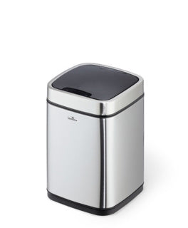DURABLE Abfalleimer 3420 NO TOUCH 6 Liter mit Sensortechnik 21 x 31.5 x 21 cm silber
