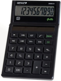 GENIE Taschenrechner 205 ECO 10-stellig schwarz