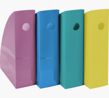 EXACOMPTA Stehsammler Forever® Young Mag-Cube 4 Stück DIN A4+ farbig sortiert