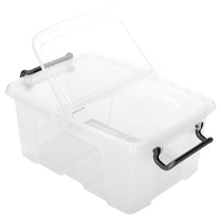 CEP Aufbewahrungsbox Smartbox 12 l mit Deckel transparent