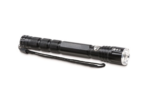 MAUL LED-Taschenlampe MAULdion mit Handschlaufe Leuchtweite bis 71 m mattschwarz