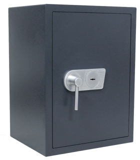 ROTTNER Wertschutzschrank Samoa 65 mit Doppelbartschloss 76 Liter anthrazit
