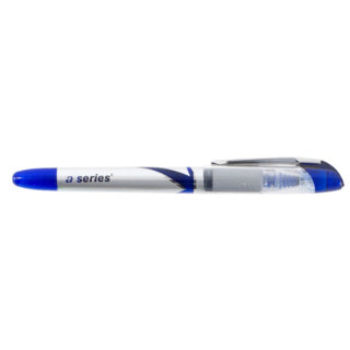 A-SERIES Tintenroller mit Kappe und Clip 0.5 mm blau