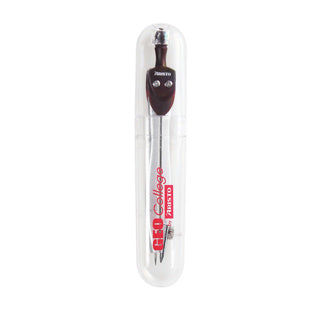 ARISTO Einsatzzirkel College 55040 ohne Gelenk silber/weinrot