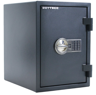 ROTTNER Dokumententresor Fire Hero 50EL mit Elektronikschloss 26 Liter anthrazit