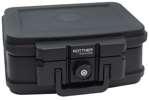 ROTTNER Feuerschutzkasse Fire Data Box 1 5 Liter schwarz