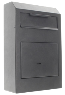ROTTNER Einwurftresor Cashmatic Basic mit Doppelbartschloss 5 Liter schwarz
