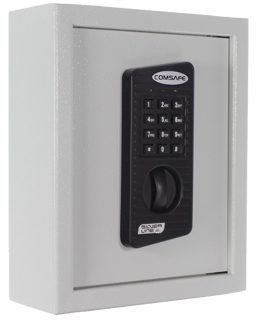 ROTTNER Schlüsseltresor Keytronic 20 mit Elektroschloss für 20 Schlüssel grau