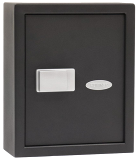 ROTTNER Schlüsseltresor Fifty BT Key mit Bluetoothschloss für 20 Schlüssel schwarz