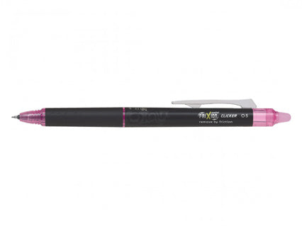 PILOT Tintenroller FriXion Point Clicker mit Druckmechanik 0.25 mm (F) pink
