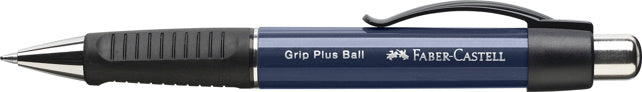 FABER-CASTELL Kugelschreiber Grip Plus Ball 0.5 mm (M) navy blue