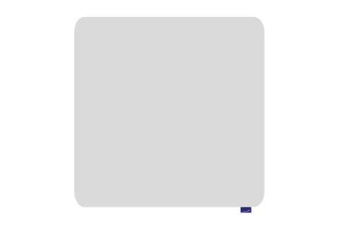 LEGAMASTER Whiteboard Essence Emaille 119.5 x 119.5 cm weiß