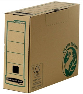 FELLOWES Archivbox Earth Series A4 100 mm braun