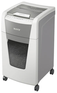 LEITZ Aktenvernichter IQ Autofeed Office 300 P4 Partikelschnitt 4 x 25mm weiß
