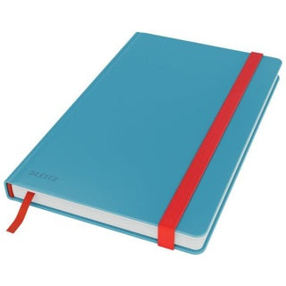 LEITZ Notizbuch Cosy DIN A5 80 Blatt kariert 100 g/m² sanftes blau
