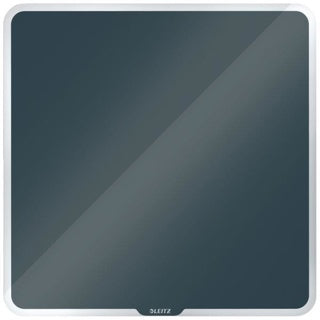 LEITZ Whiteboard Cosy aus Glas 45 x 45 cm samtgrau