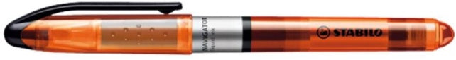 STABILO Textmarker Navigator 545 mit Keilspitze 1-4 mm orange