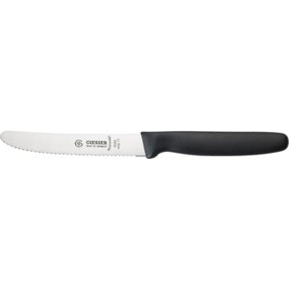 GIESSER Universalmesser 3 Stück mit Kunststoffgriff 21.5 cm schwarz