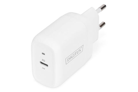DIGITUS Ladeadapter Universal USB-C Power Delivery 3.0 20W weiß