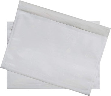 Begleitscheintaschen 250 Stück DIN C6 ohne Aufdruck selbstklebend transparent