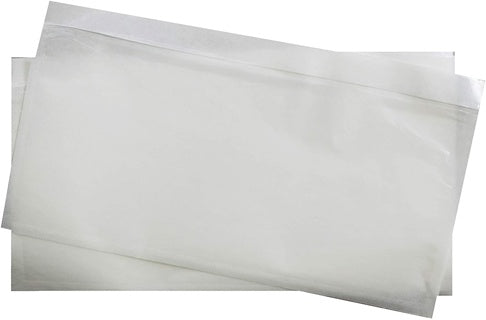 Begleitscheintaschen 250 Stück DIN C6/C5 ohne Aufdruck selbstklebend transparent