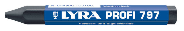 LYRA Försterkreide 797 12 Stück schwarz