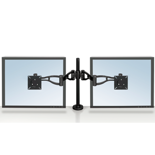 FELLOWES Doppelmonitorarm Professional bis 26" schwarz