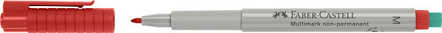 FABER-CASTELL Folienstift Multimark 1526 non-permanent M rot