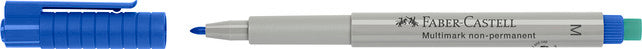 FABER-CASTELL Folienstift Multimark 1526 non-permanent M blau