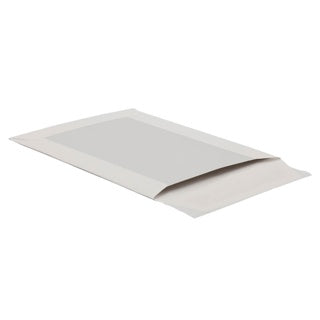 Versandtasche 100 Stück DIN C4 mit Fenster. Papprückwand und Haftklebung 120 g/m² weiß